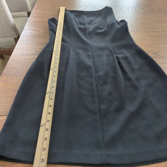 Vintage‎ CDC Black Sleeveless Cocktail Dress Rhinestone Embellishments Size 10 - Picture 14 of 15